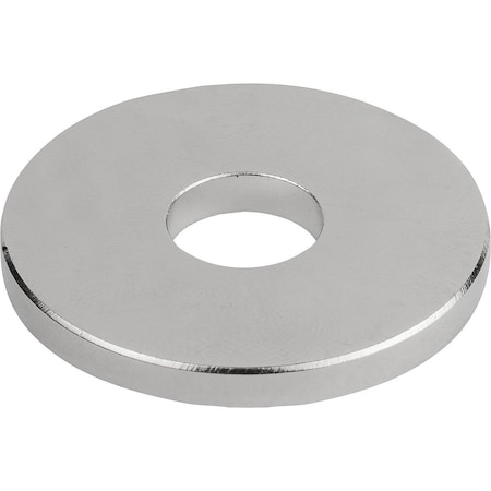 Kipp Raw Magnet Ring Magnet, Form, B Ndfeb, D1=12 +/-0, 1, D=38 +/-0, 1 K1405.38